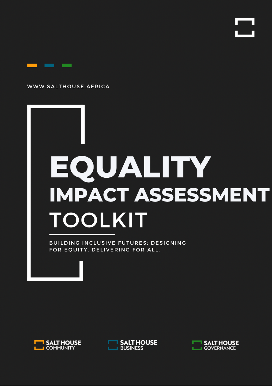 Cover of the Salt House Equality Impact Assessment Toolkit