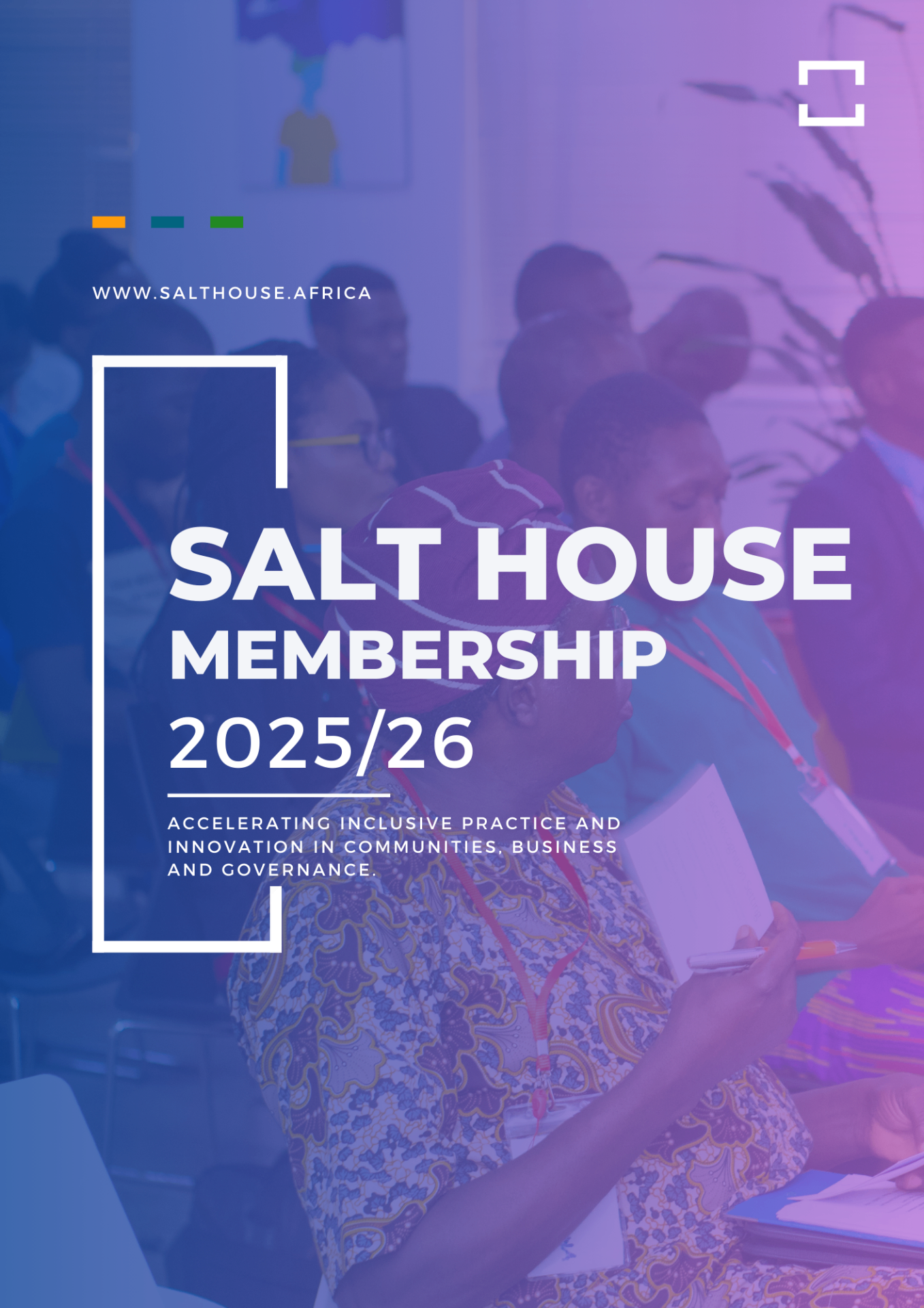 Cover of the Salt House Membership 2025/26 brochure