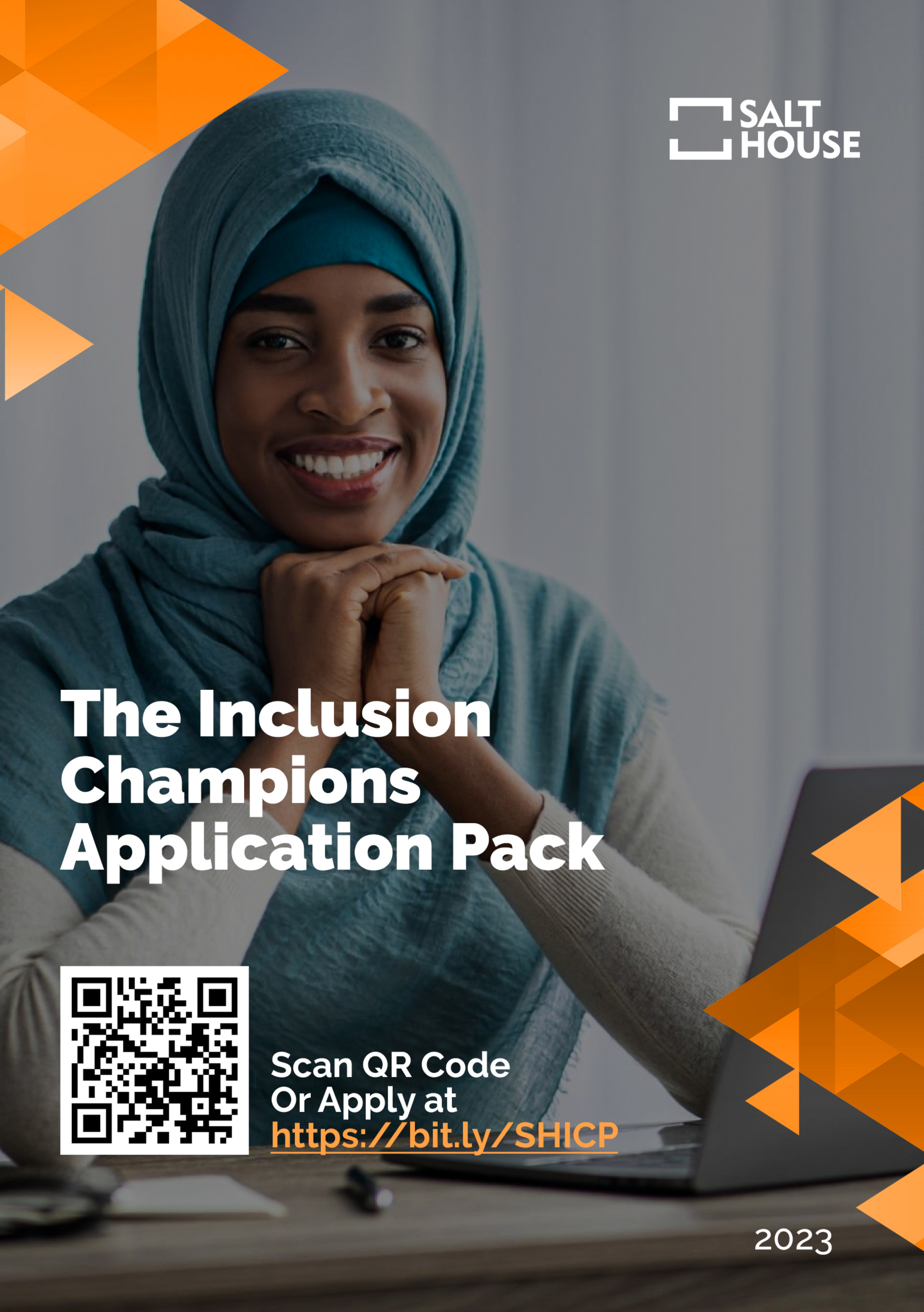 Cover of the Inclusion Champions Program application pack